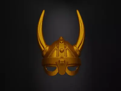 Viking Face Helmet Gladiator Face Mask - Gladiator Armor Part 3D print model purchase