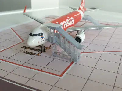 A320 boarding step 3D print model
