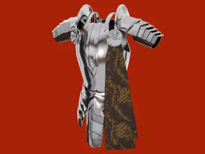 Warrior Armor Free 3D model from CGTrader