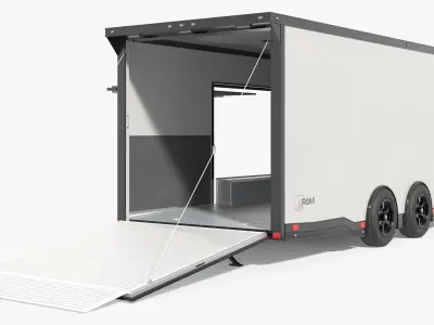  ATC Enclosed Car Hauler Trailer Simplified 