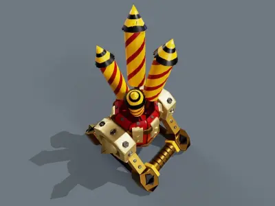 Air defence 3D model