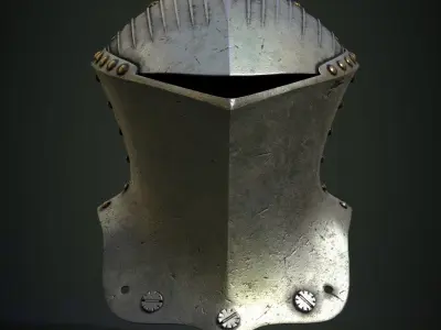 Joust Helm Low-poly 3D model