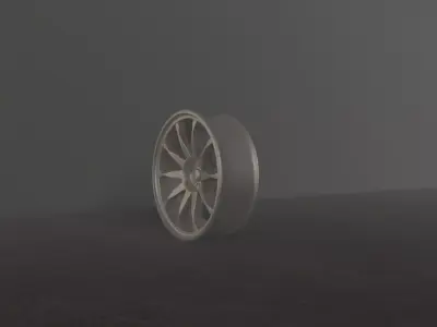 Wheels 3D model 3D model