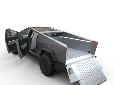 Tesla Cybertruck Prototype 3D model