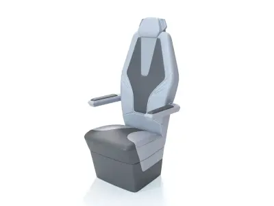 Vehicle Seat 2 3D model 3D model