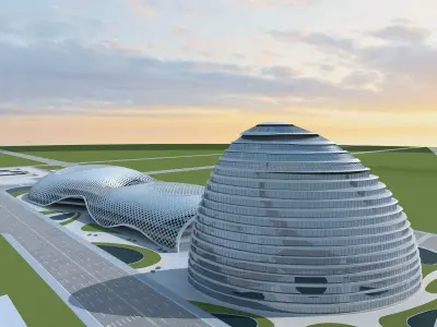 Complex 3 3D model