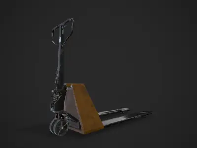 Pallet Truck Low-poly 3D model purchase