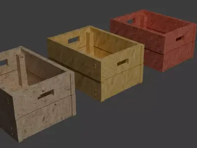 Storage Boxes 3D model