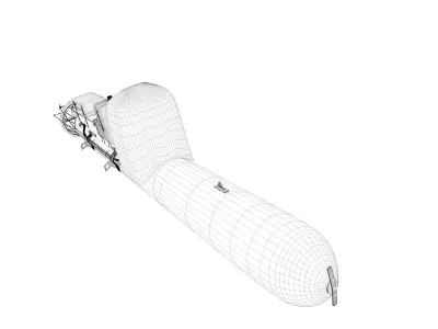 Maiale- Italian Human Torpedo  3D model