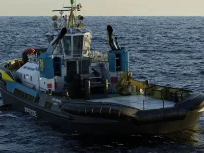 ASD Tug 3213 Smit Panther 3D model