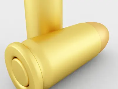 32 ACP Cartridge 3D model