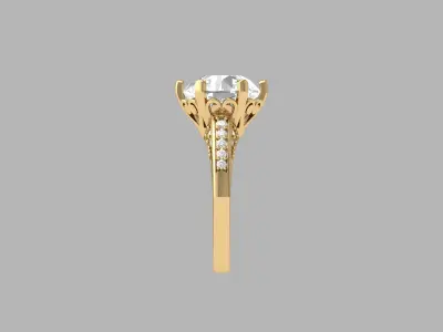 Wedding Ring  3D print model 231