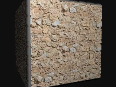 Masonry Stone Wall Texture- 3D Photorealistic  Texture