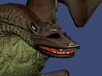 New Dino Low-poly 3D model