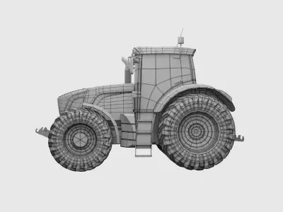 Tractor 01 3D model