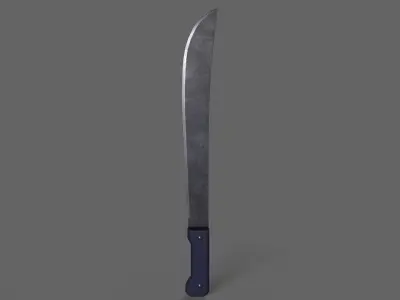 PBR Machete V3c Low-poly 3D model