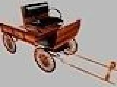 Horse carriage 3D model purchase