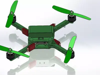 drone design 3D model