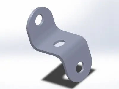  Reverse Angle Bracket   Free 3D model