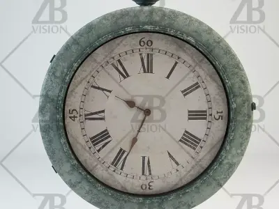 Vintage Clock 3D model