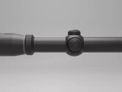 TAC 30 Riflescope 3D Model ---Low Poly --- Low-poly 3D model