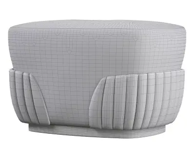Crystal Pouf 3D model