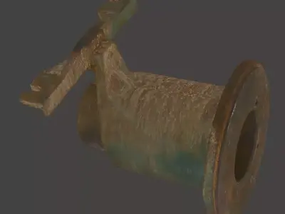 TACO Industrial Pump Housing 3D model