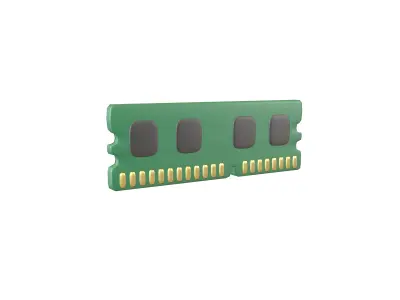 Cartoon Ram v2 001 Low-poly 3D model