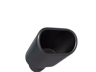Exhaust Tip - Exhaust Tip stl - exhaust car 3D print model