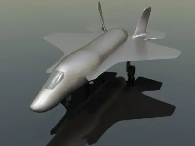 Airplane Free low-poly 3D model shop