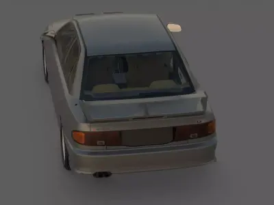 1995 Mitsubishi Lancer Evolution III GSR Edition 3D Model  3D model