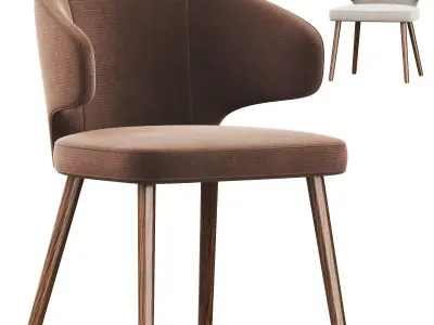 Modern dining chair 3D model order