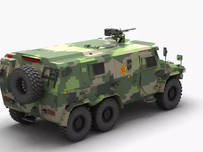 DongFeng Mengshi CSZ181 3D model