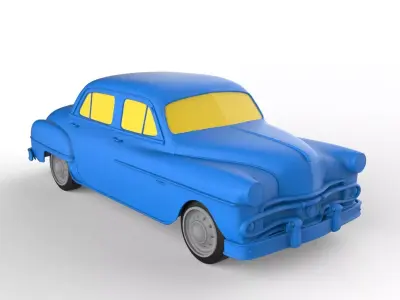 Dodge Coronet 1950 Classic Car 3D print model