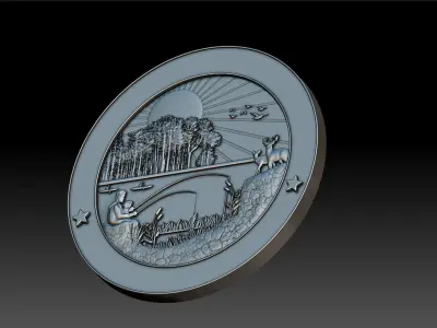 County Seal 3D print model