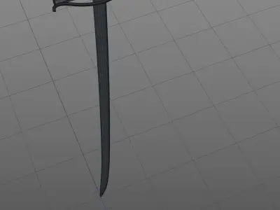 sword 3D model 37