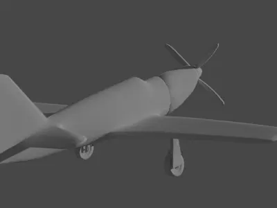 Swiss Mustang Free low-poly 3D model