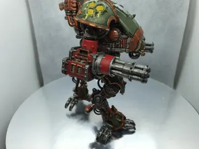 Chaos Armiger Chain Cannon kit 3D print model
