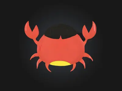 Pirate Crab Adventure A Claw-Some Journey Awaits 3D model