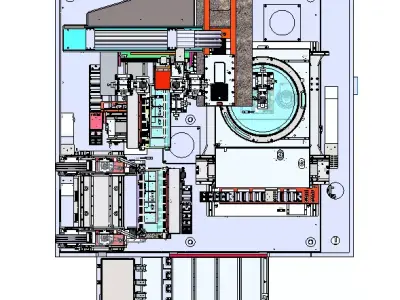 High-speed and high-precision die bonder AD832 for 12-inch chips 3D model