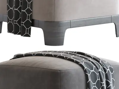 Keaton Pouf 3D model