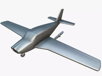 Piper PA-24 Comanche - 3D Printable Model 3D print model