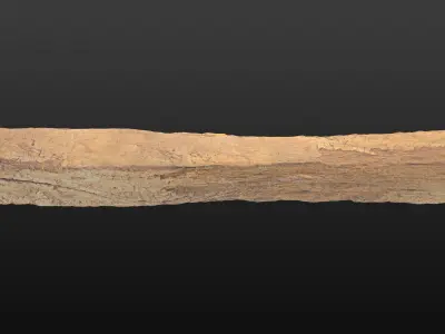Wood Beam 03 3D model
