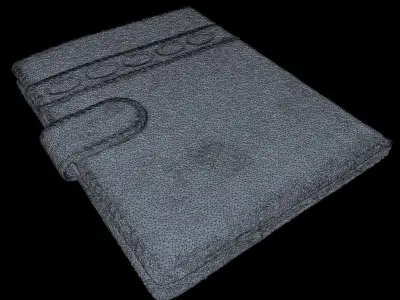 Notebook High Poly ipad case 3D model