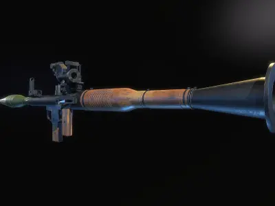 RPG 7 3D model purchase