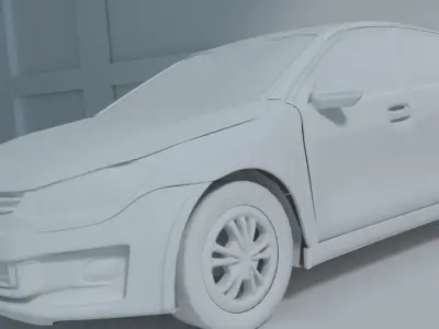 free car Free 3D model purchase