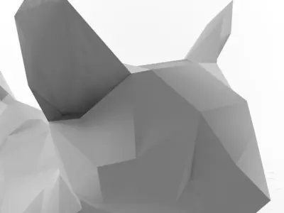 Low Poly Cat Kitten Cats Mammal Kitty 3D model