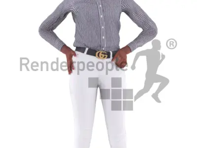 Amber Animated 004 Standing