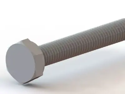 Hexagon socket countersunk and button head screws - M3 x 10 Free 3D print model