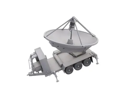 Counter Communications System 3D model purchase